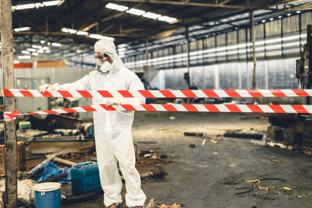 Professional Odor Removal technician working in Hutto, TX